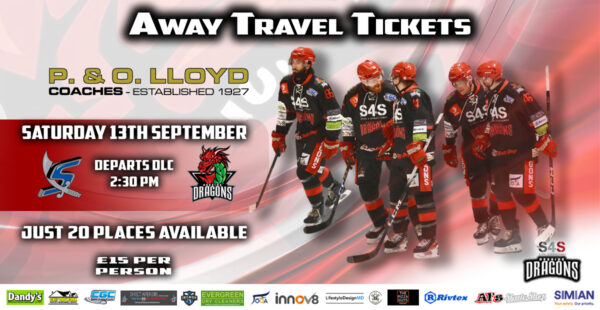 Away Game Travel Hull Jets V Deeside Dragons