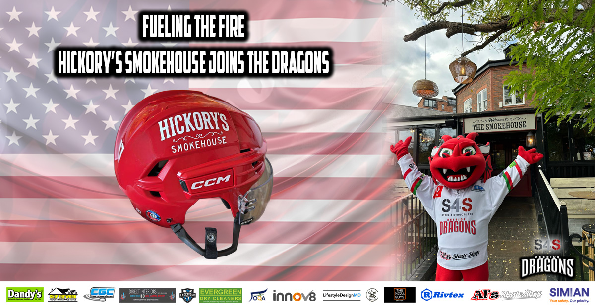 HICKORY’S SMOKEHOUSE CHESTER JOINS THE DRAGONS FAMILY!