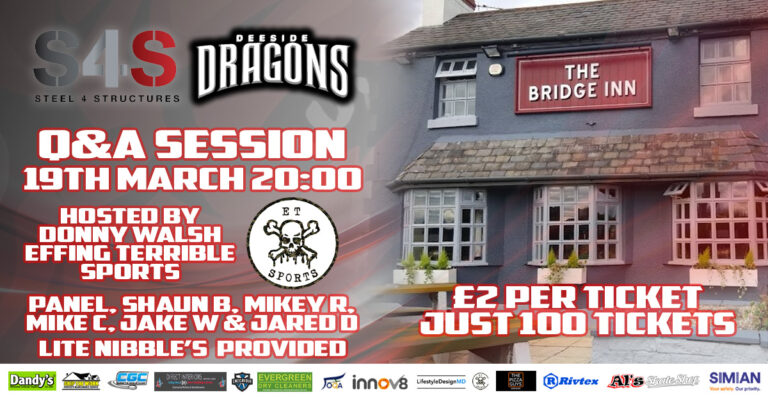 Dragons Q&A Night Announced – An Evening With The Leadership Team