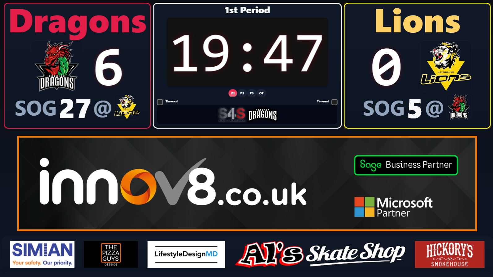 Score Board Advertisments