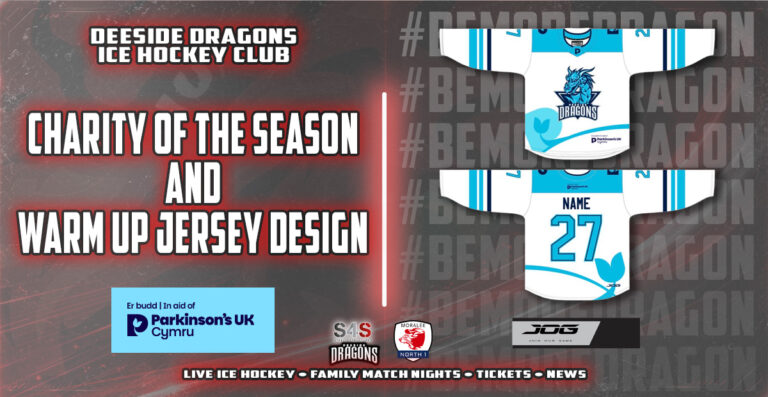 Dragons Unveil New Charity Warm-Up Jersey to Launch Charity of the Year Partnership with Parkinson’s UK Cymru