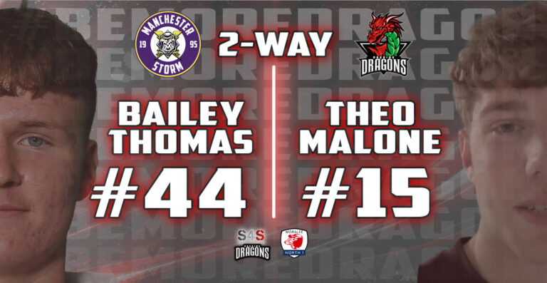 Dragons Strengthen Manchester Storm Development Pathway for 2026/27