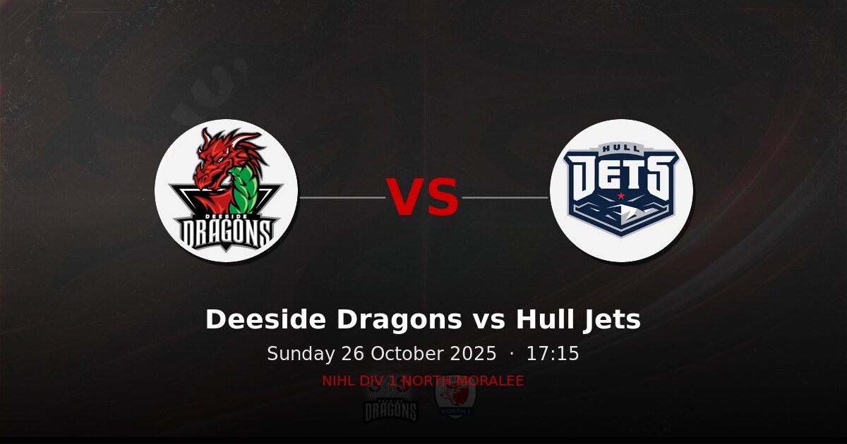 Deeside Dragons vs Hull Jets